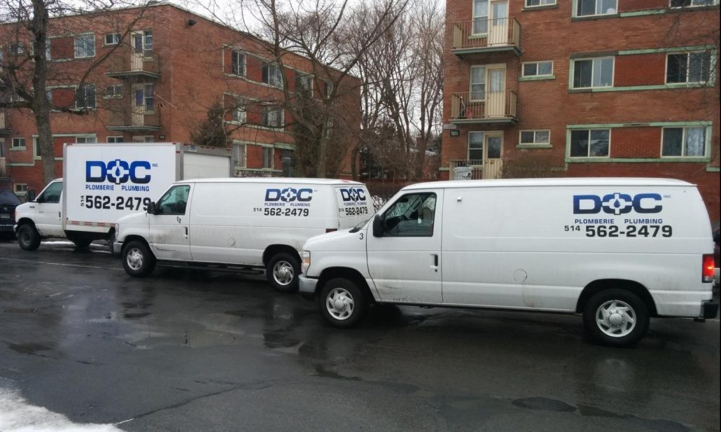 Plomberie DOC vehicles